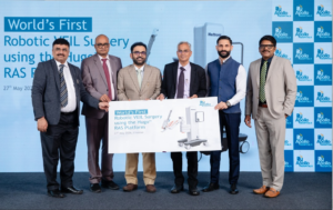 Apollo Hospitals Chennai Performs World’s First Robotic Cancer Surgery for Lymph Node Removal Using Hugo RAS Platform via Lateral Approach  !